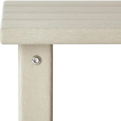 Miniatura 5 de WestinTrends Malibu - Mesa auxiliar cuadrada para exterior para silla Adirondack, color arena