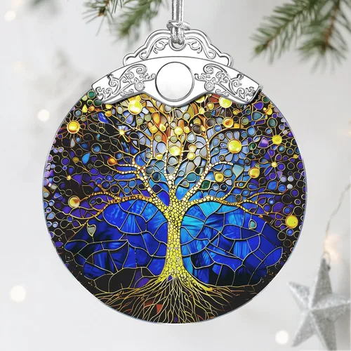 Miniatura 18 de Decoraciones navideñas de Arcángel Miguel - Adornos de Navidad para árbol Decoración de árbol de Navidad de ángel de armadura dorada Adornos