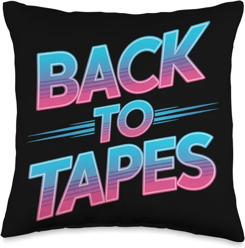 Miniatura 4 de Volver a Cintas Retro 80s Cassette Mixtape Nostalgia Throw Pillow
