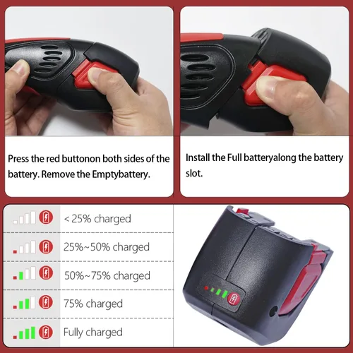 Miniatura 6 de Cuchillo de filete eléctrico inalámbrico, con 5 cuchillas recíprocas antiadherentes recubiertas de nitruro de Ti-Nitruro SS y agujero