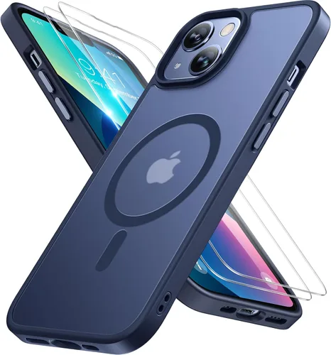 Miniatura 100 de Miracase Funda diseñada para iPhone SE 2022/SE 2020/7/8, funda multicolor de silicona a prueba de golpes (rojo)