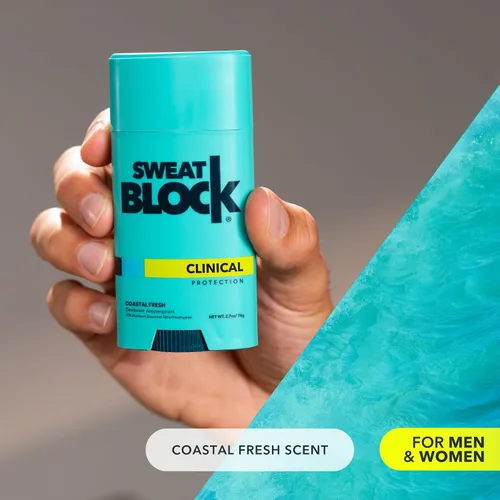 Miniatura 6 de SweatBlock Desodorante Antitranspirante para Mujeres y Hombres 48 Horas de Alta Protección contra el Sudor y el Olor Sin Irritación