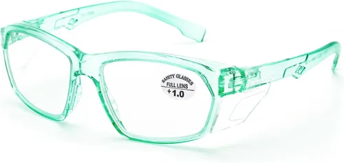 Miniatura 40 de ProtectX Elegantes gafas de seguridad antivaho y resistentes a los arañazos, gafas de protección UV, lentes de bloqueo de luz azul para hombres