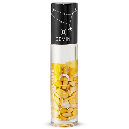 Miniatura 17 de Blossom Brillo de labios con signo del zodiaco con aroma a vainilla, brillo labial roll-on hidratante e hidratante con cristales del zodiaco, Acuario