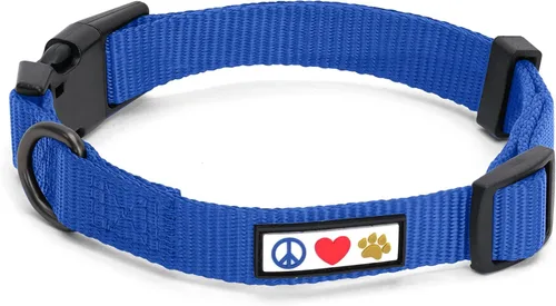 Miniatura 18 de Collar para mascotas Pawtitas, de 6 pies, suave, ajustable, color sólido, de nailon. El collar y arnés a juego para perros y cachorros, se venden