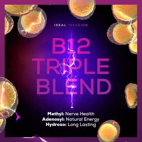 Miniatura 4 de Ideal Infusion B-Bomb Triple B12 Spray líquido de vitamina: metilcobalamina, adenosilcobalamina, hidroxocobalamina, salud nerviosa y refuerzo