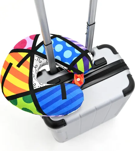 Miniatura 6 de BRITTO Romero Almohada de viaje para el cuello - Paisaje colorido