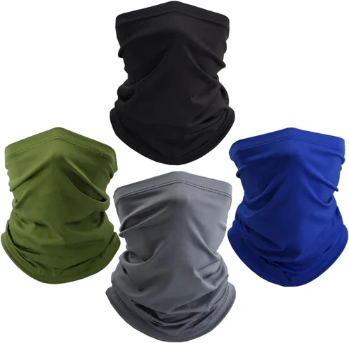 Miniatura 11 de Polaina de cuello de pesca, máscara facial de protección solar, bufanda refrescante para el cuello, pasamontañas de ciclismo, bandana para hombres