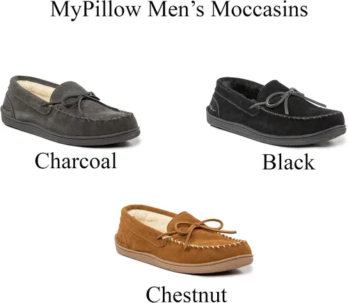 Miniatura 5 de MySlipper - Pantuflas tipo mocasín para hombre de MyPillow