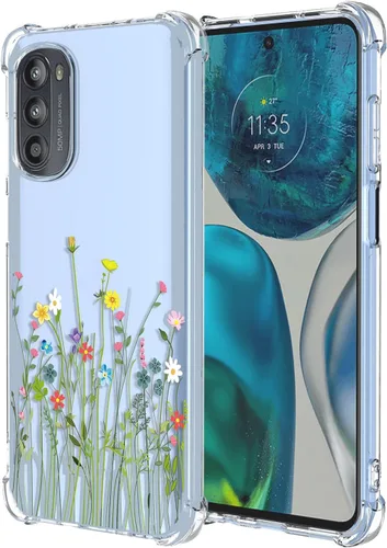 Miniatura 72 de Funda para Moto G Stylus 2021 4G Clear Flower Funda de teléfono TPU suave a prueba de golpes, antiarañazos, funda protectora para Motorola G Stylus