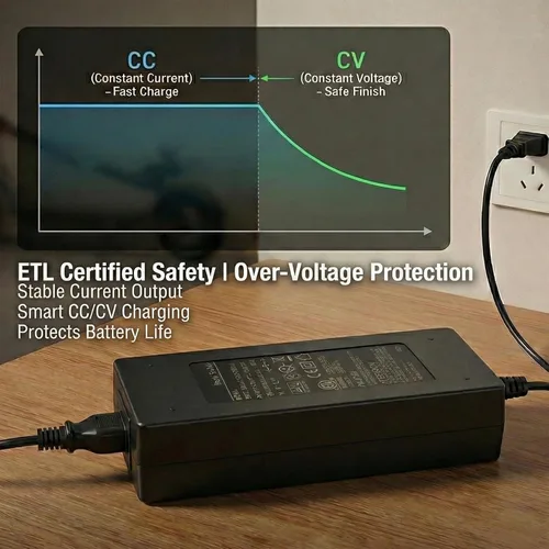 Miniatura 6 de Cargador de batería de litio de 36 V, certificado ETL de 42 V 2 A para scooter eléctrico, Hoverboard Ebike, compatible con Gotrax, Jetson, Ninebot