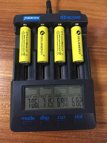 Miniatura 6 de AA - Batería recargable NICD de 600 mAh 1.2 V para luces solares al aire libre, luces de jardín, controles remotos, ratones amarillos (12 piezas)