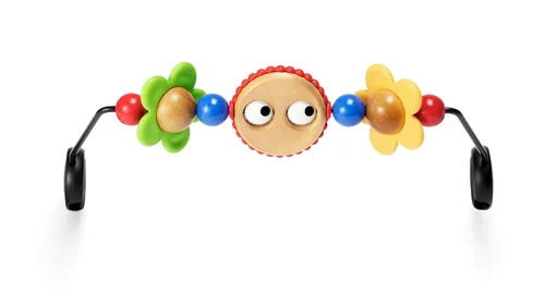 BabyBjörn - Juguete de madera para mecedora, ojos saltones (080500US), 1 unidad (Paquete de 1)