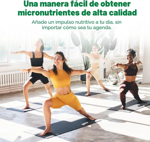 Miniatura 3 de Purely Inspired Organic Greens Powder Superfood Smoothie Mix, sin sabor (30 porciones) – Super Greens con probióticos, espirulina y clorella