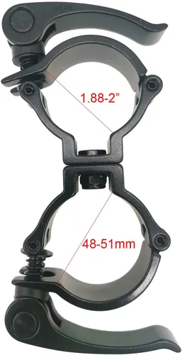 Miniatura 2 de Acoplador giratorio de armadura de iluminación F34 1.88-2 pulgadas Tubo de aleación de aluminio resistente 220 libras para iluminación de escenario