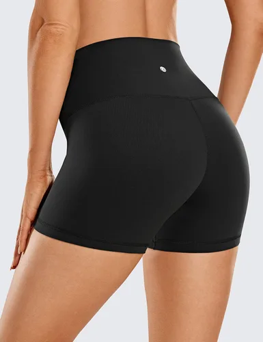 Miniatura 2 de CRZ YOGA Butterluxe - Pantalones cortos de ciclismo para mujer de 2.5 pulgadas, 4 pulgadas, 6 pulgadas, 8 pulgadas, cintura alta