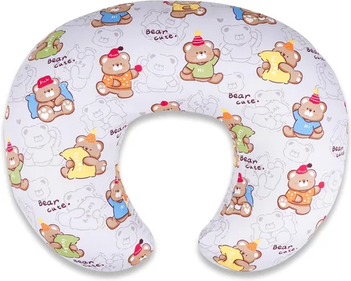 Miniatura 11 de x-vesolje Almohada de lactancia para bebé para amamantar, almohada de alimentación ajustable para alimentación con biberón, esenciales de lactancia