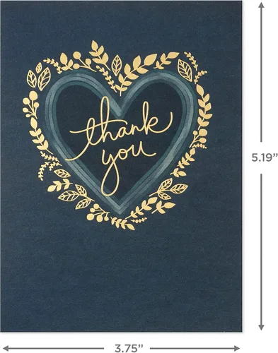 Miniatura 7 de Hallmark Surtido de tarjetas de agradecimiento, papel kraft rústico (48 notas de agradecimiento con sobres)