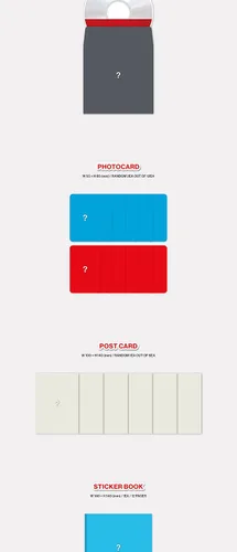 Miniatura 3 de BOYNEXTDOOR QUIÉN! 1er single álbum Crunch Verson 1p Poster en paquete+80p PhotoBook+2p photoCard+1p Postcard+seguimiento sellado