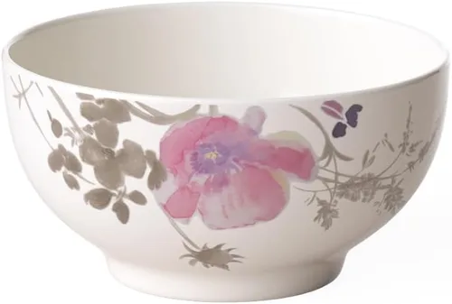 Villeroy and Boch Mariefleur Gris - Cuenco básico, porcelana, color blanco y colorido