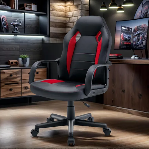 Silla de Videojuegos para Computadora Gaming Racing Ergonómica para Adolescentes Adultos Niños Jugadores Oficina en Casa Ejecutiva Escritorio de