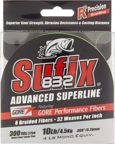 Miniatura 6 de Cuerda trenzada Sufix 832 Advanced Superline, 300 yardas