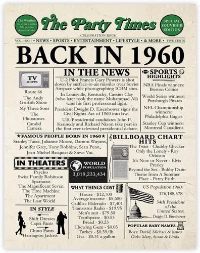 Miniatura 70 de Póster de cumpleaños 96 sin marco, periódico Back In 1930, regalos de feliz cumpleaños 96 para hombres y mujeres, vintage, retro, nacido en 1930