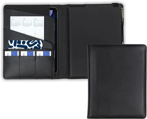 Miniatura 12 de Samsill Professional Padfolio - Currículum/cartera comercial, almacenamiento de documentos, tarjeta comercial y anotador de bolsillo