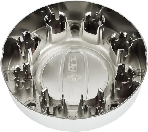 Miniatura 4 de Repuesto para tapa de cubo central de rueda cromada 2011-2018 Ram 3500 2 piezas delantera de 1 tonelada doble DRW aleación 68081010AA 68081010AB