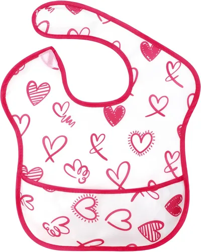 Miniatura 8 de Accmor Baby Bibs for Eating, Waterproof Mess Proof Baby Toddler Bibs, Apron Smock Feeding Bibs for Girls Boys
