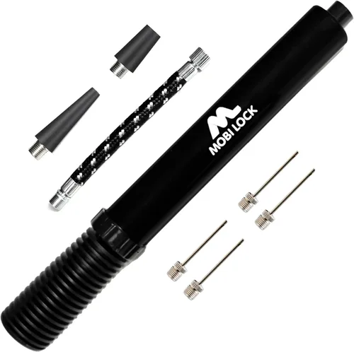 Miniatura 4 de Mobi Lock Ball Pump Inflation Needle - Stainless Steel Air Pump Needles - Ideal for Blowing Up Football, Basketball, Volleyball, and All Other