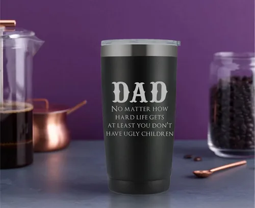 Miniatura 6 de OHSunFLower2 Regalos para papá, Navidad, cumpleaños, Día del Padre, taza de 20 onzas, regalos para papá de hija, hijo, regalo de cumpleaños