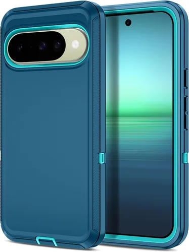 Miniatura 34 de I-HONVA Funda para Google Pixel 7 a Prueba de Golpes/Polvo/Caídas de 3 Capas con Protección Completa del Cuerpo [Sin Protector de Pantalla] Funda