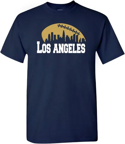Miniatura 46 de Xtreme Apparrel City Skyline - Camiseta de hombre para los aficionados al fútbol americano Baltimore - Camisa púrpura