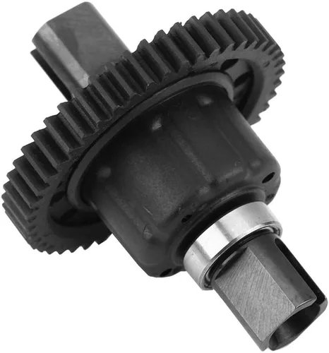 Miniatura 8 de VGEBY Bloqueo RC Center Diff, engranaje de nailon 48T de alto rendimiento, diferencial medio negro para entusiastas de la deriva de carreras RC a