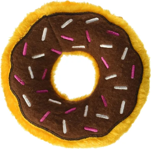 Miniatura 8 de ZippyPaws - Mini Donutz - Juguete de peluche chirriante sin relleno para perros - Arándano