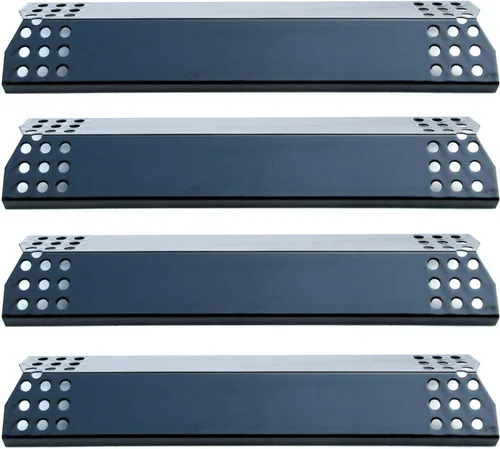 Miniatura 5 de Parts DP129 (paquete de 3) escudo térmico de acero porcelánico/placas térmicas de repuesto para Sunbeam, Nexgrill, Grill Master, Charbroil, Kitchen
