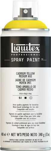 Miniatura 35 de Liquitex - Spray de pintura profesional, 12 onzas (400 ml), tono rojo cadmio profundo Tono profundo rojo cad
