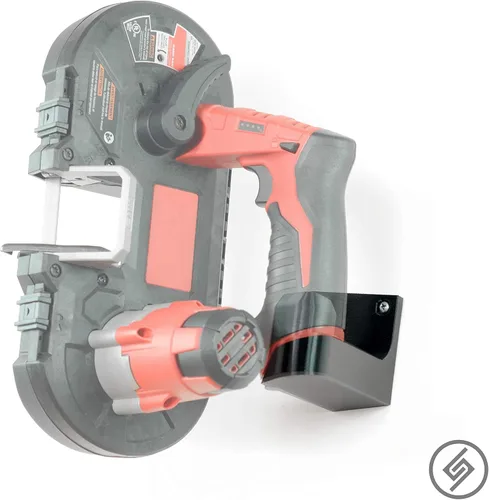 Miniatura 2 de Spartan Mounts para herramienta Milwaukee M12 Soporte de gancho de pared para almacenamiento de herramientas eléctricas Blog DIY fuerte soporte