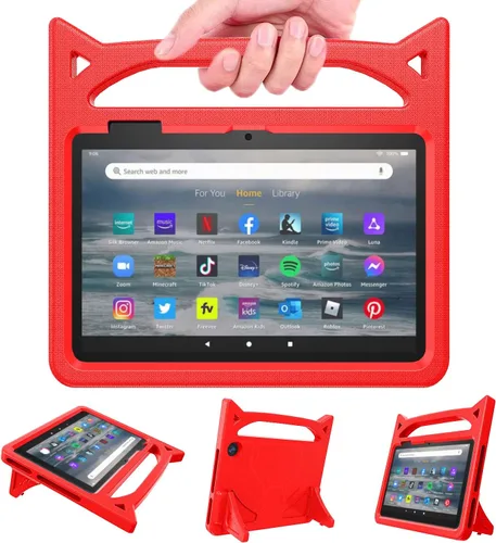 Miniatura 4 de Funda para tablet de 7 pulgadas para niños, solo compatible con 12ª generación, versión 2022. Funda ligera a prueba de golpes a prueba de niños