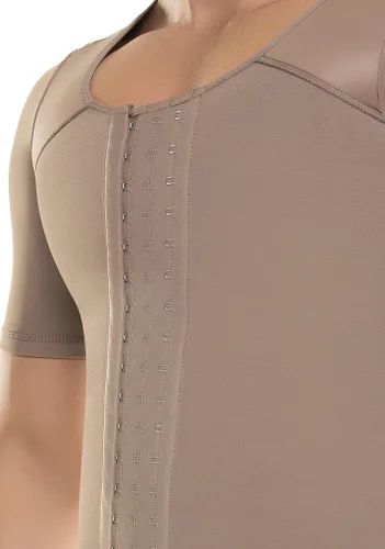 Miniatura 5 de Fajas Colombianas para Hombre Fajate Camiseta de control de brazo y abdomen Ref 481