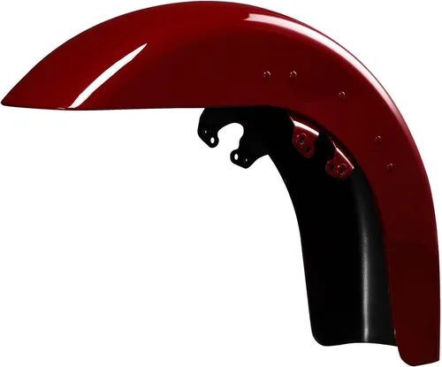 Miniatura 42 de HR3 Guardabarros delantero de whisky ámbar a juego compatible con Street Glide FLHX 2014 y Road Glide FLTRX 2016 (reemplazo para OEM)