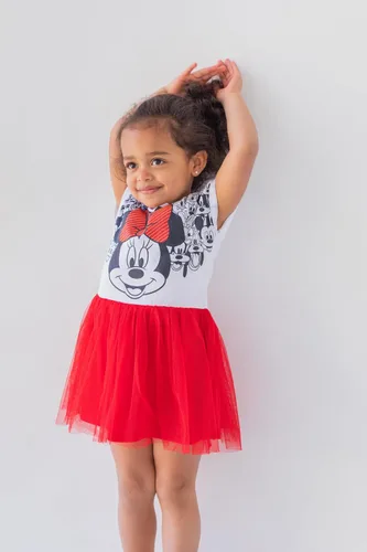 Miniatura 2 de Disney - Vestido de tul de Minnie Mouse para niñas o infantes