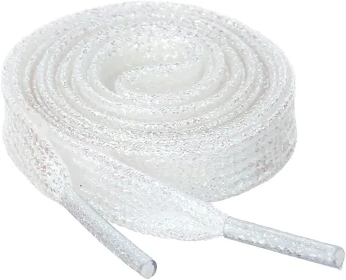 Allegra K Zapatillas planas brillantes y brillantes con purpurina y cordones para zapatos, Metálico