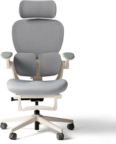 Miniatura 11 de HINOMI Q2 Silla de oficina ergonómica con soporte lumbar y reposacabezas ajustable, asiento de cojín con brazos abatibles, asiento reclinable