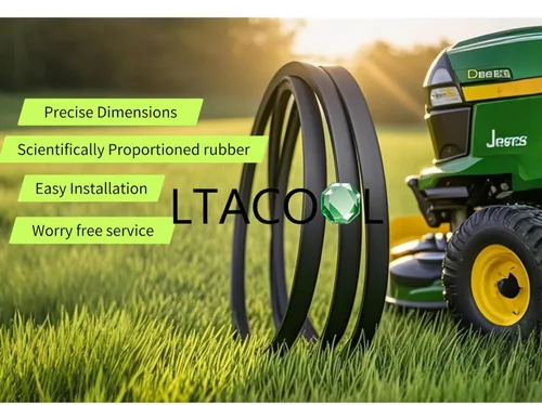Miniatura 5 de 754-04249 754-04249A 954-04249 954-04249A LTACOOL Correa de transmisión de tracción para cortacésped (inferior) 5/8" x 71" Compatible con MTD Pony