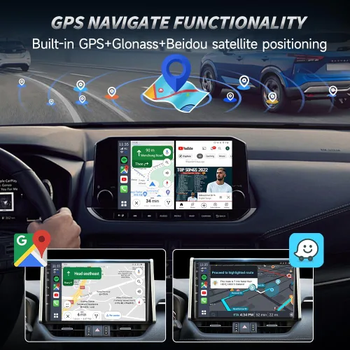 Miniatura 5 de CarlinKit CarPlay Ai Box Magic Box Android 13.0 Sistema inalámbrico CarPlay Adaptador Android Auto Soporte Netflix YouTube Google GPS+Glonass