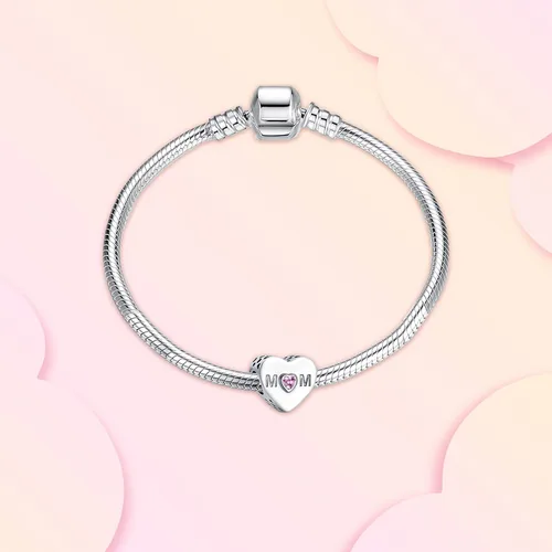 Miniatura 2 de Annmors Silver Charms for Bracelets 925 Sterling Dragonfly Family Heart Love Dangle for Women Bracelet & Necklace Pendant