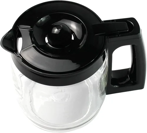 Miniatura 2 de Jarra de café de vidrio de repuesto de 12 tazas compatible con cafetera Hamilton Beach Flexbew, cafetera para 49980A, 49980Z, 49983, 49618, 46300