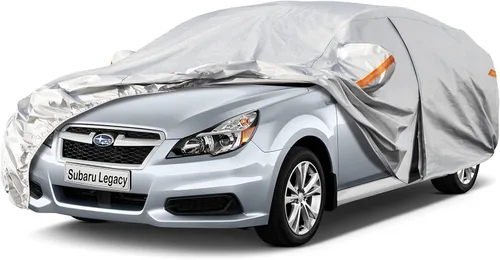 Miniatura 34 de Kayme Funda de automóvil de 6 capas para Audi A4 Sedan (2011-2023), impermeable para todo tipo de clima, cubierta exterior completa, protección